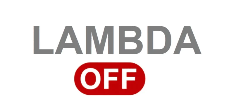 anular lambda y catalizador